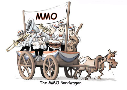 MMO Bandwagon - Credit for Original image to Clay Bennett