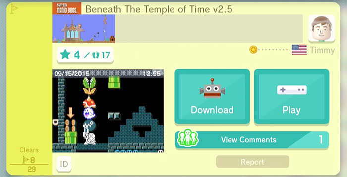 beneath-the-temple-of-time-mario-maker