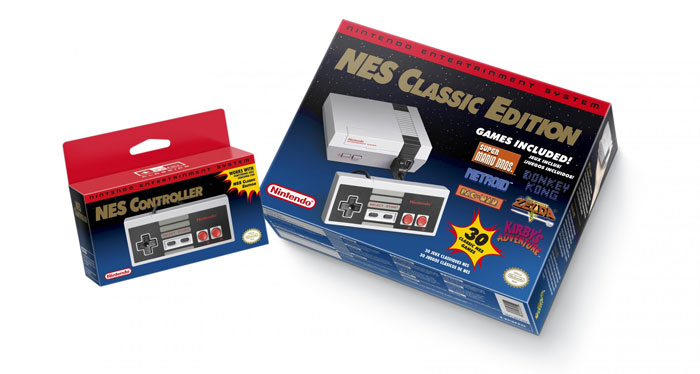 NES Classic Edition with Controller