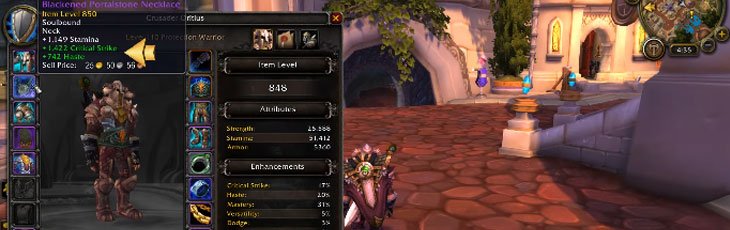 WoW secondary stat changes in legion