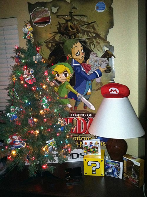 Nintendo Christmas Tree