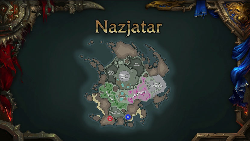 Nazjatar map for 8.2